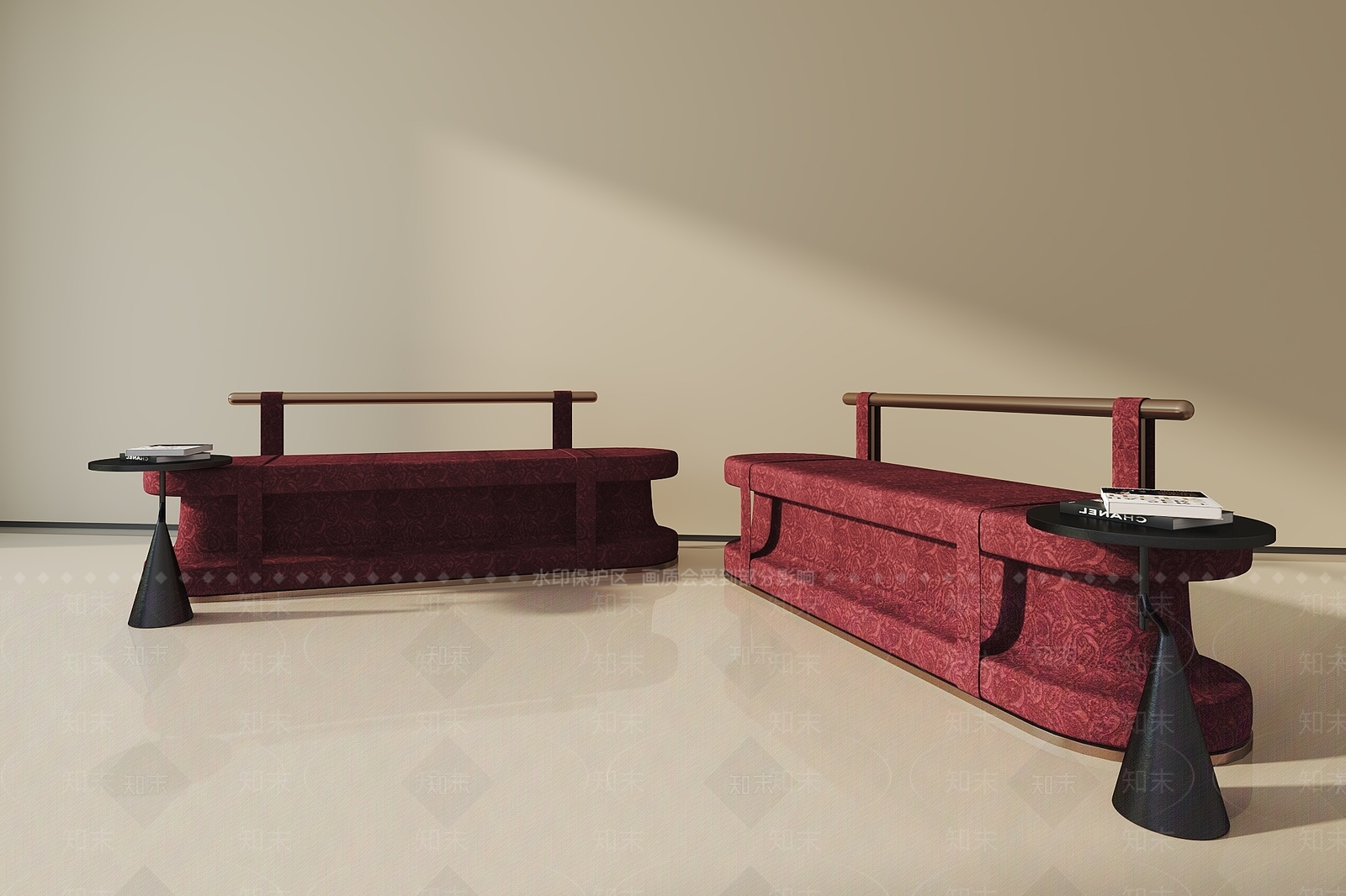 新中式沙发凳3D模型下载【ID:1198162820】