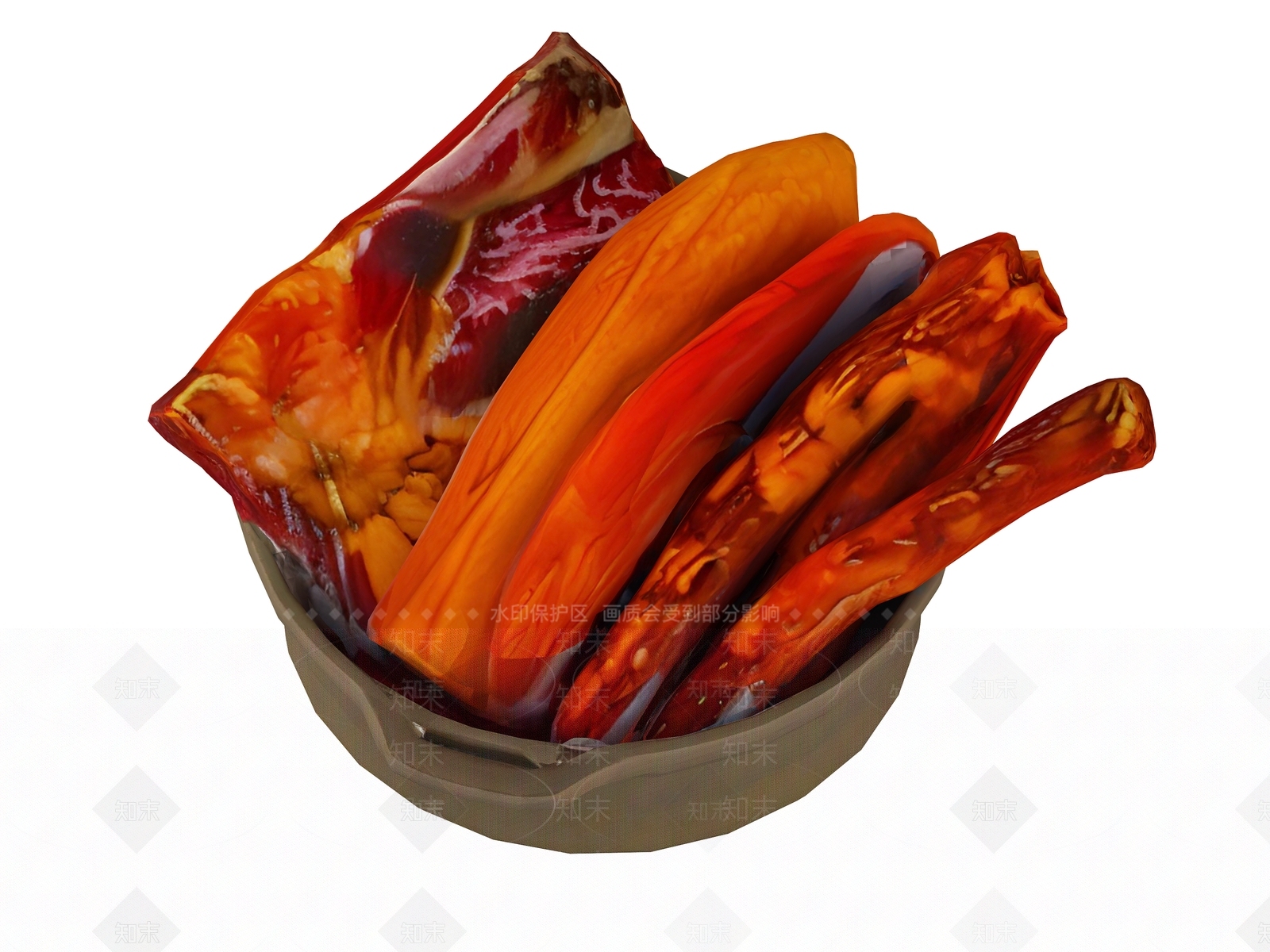 酒水食物3D模型下载【ID:1198171144】