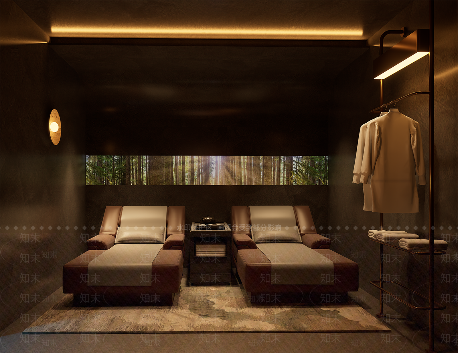 现代按摩椅SU模型下载【ID:1198174132】