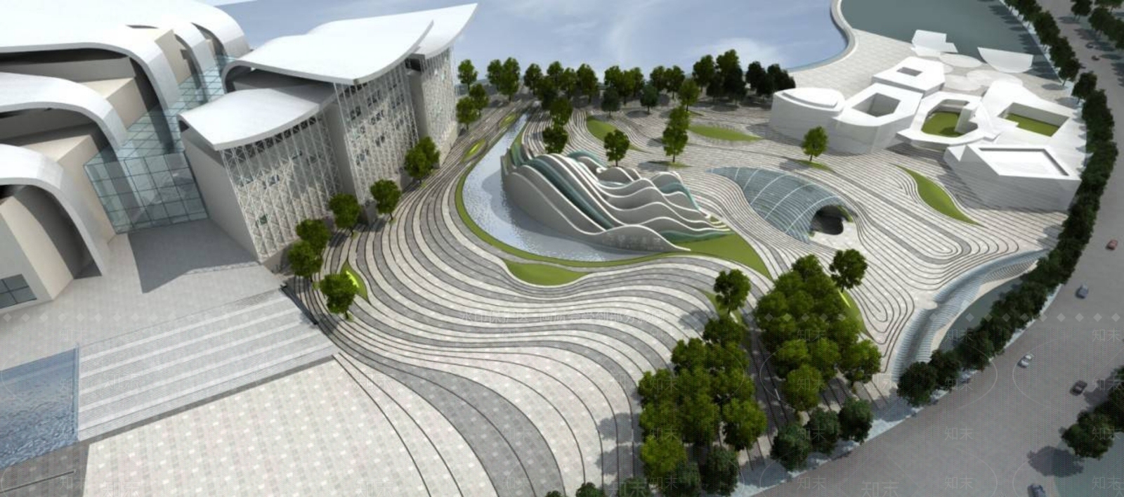 现代小公建SU模型下载【ID:1198179915】