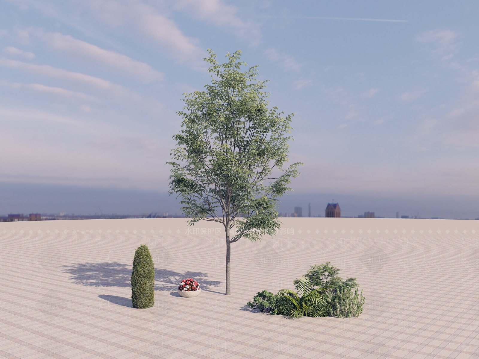 景观树3D模型下载【ID:1198188987】