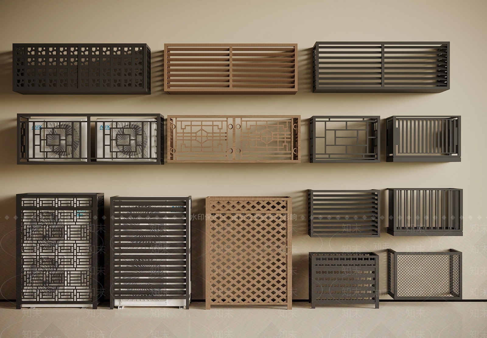 空调3D模型下载【ID:1198201190】