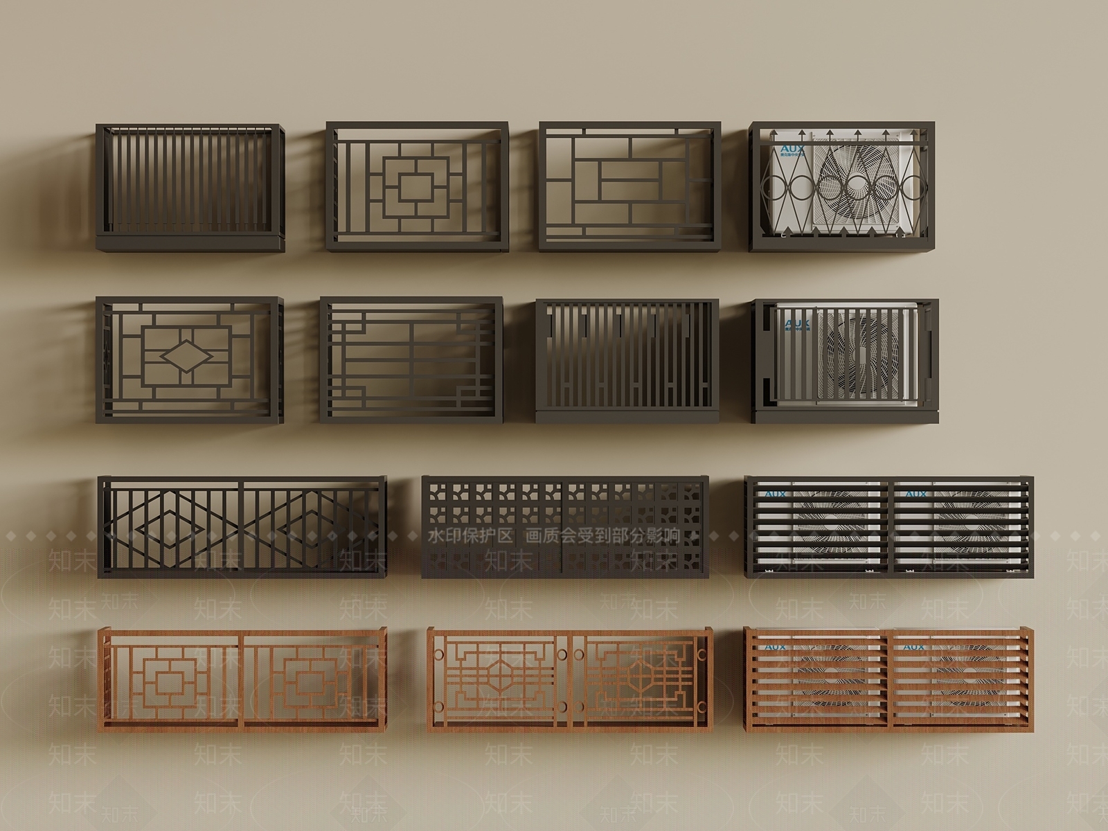 空调SU模型下载【ID:1198201237】