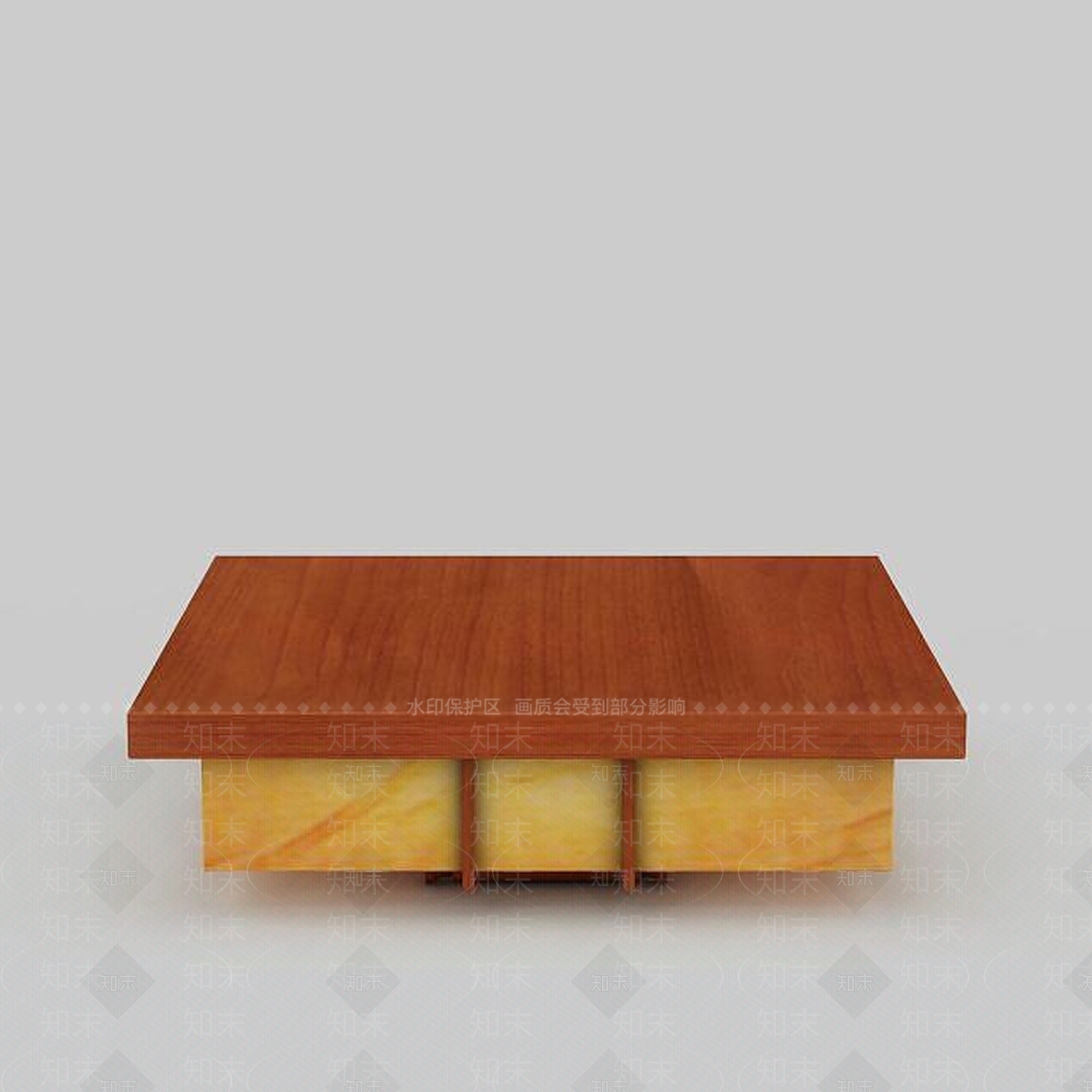 中式吸顶灯3D模型下载【ID:1198206487】