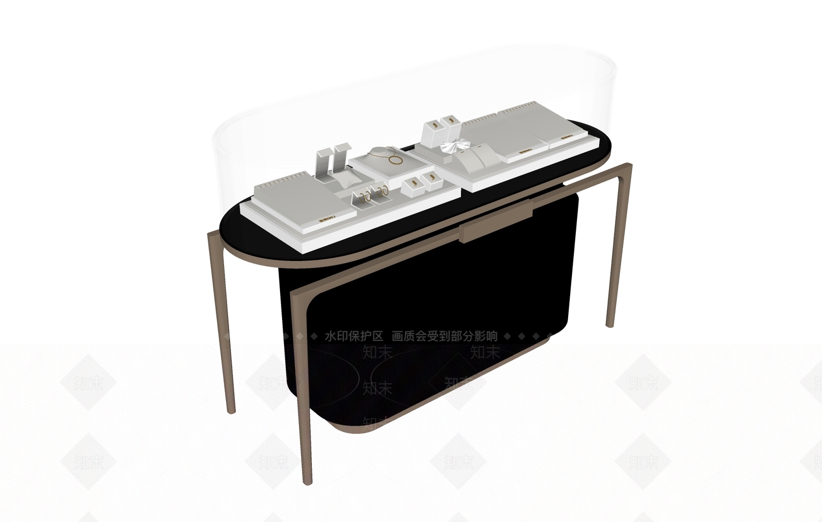 展示台SU模型下载【ID:1198209474】