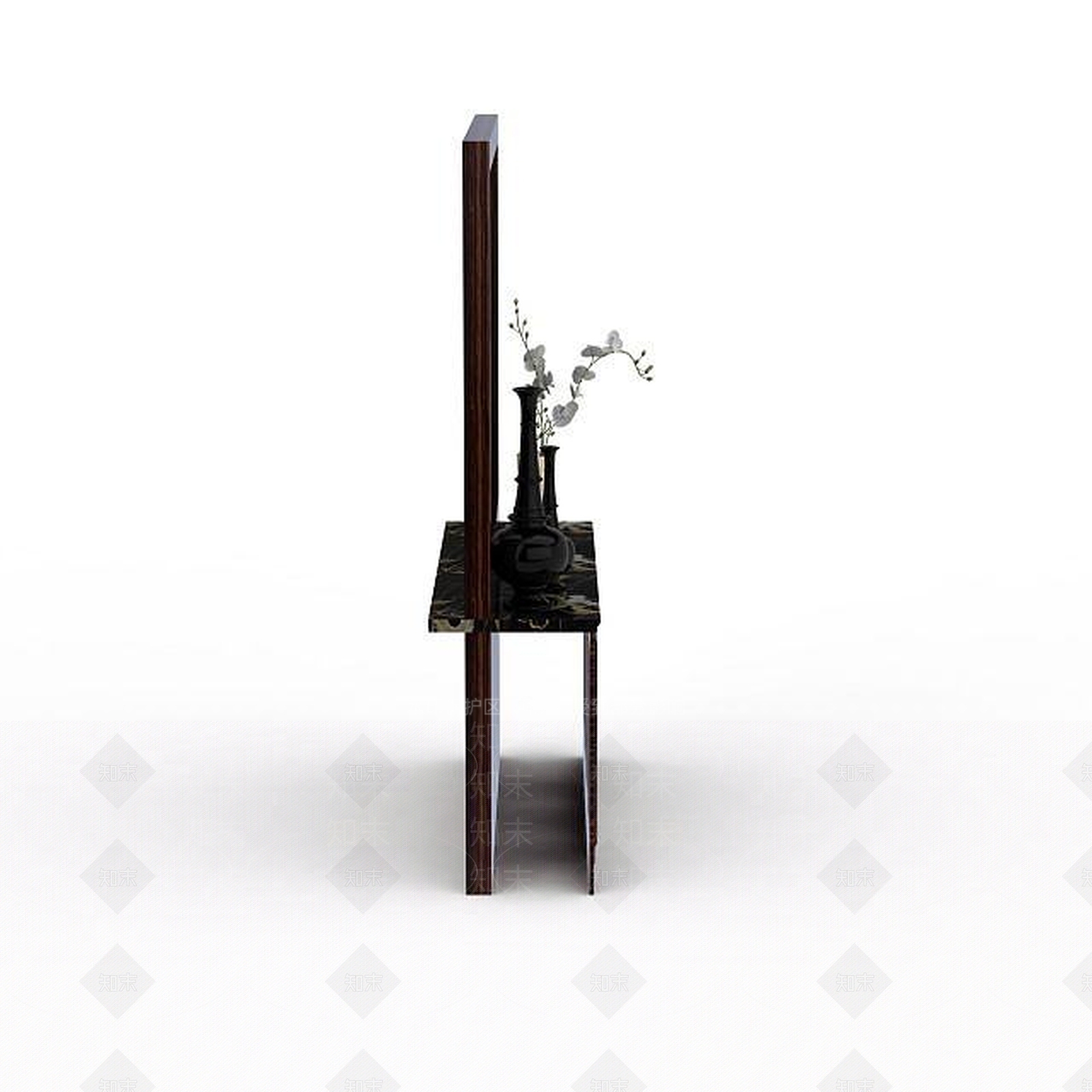 中式风格柜子3D模型下载【ID:1198209231】