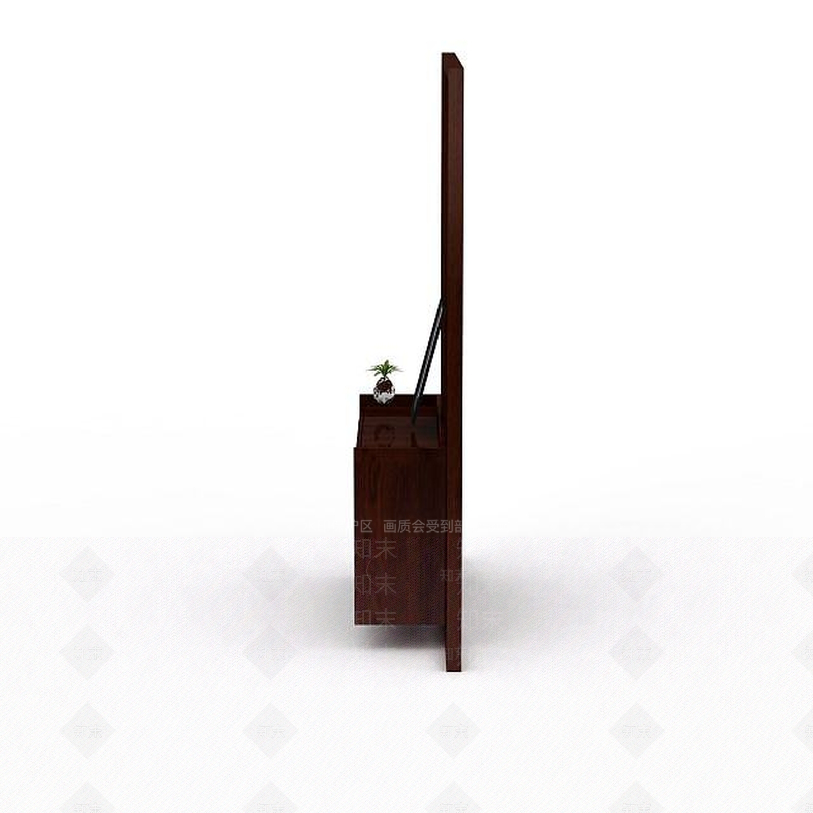 中式镂空隔断3D模型下载【ID:1198209246】
