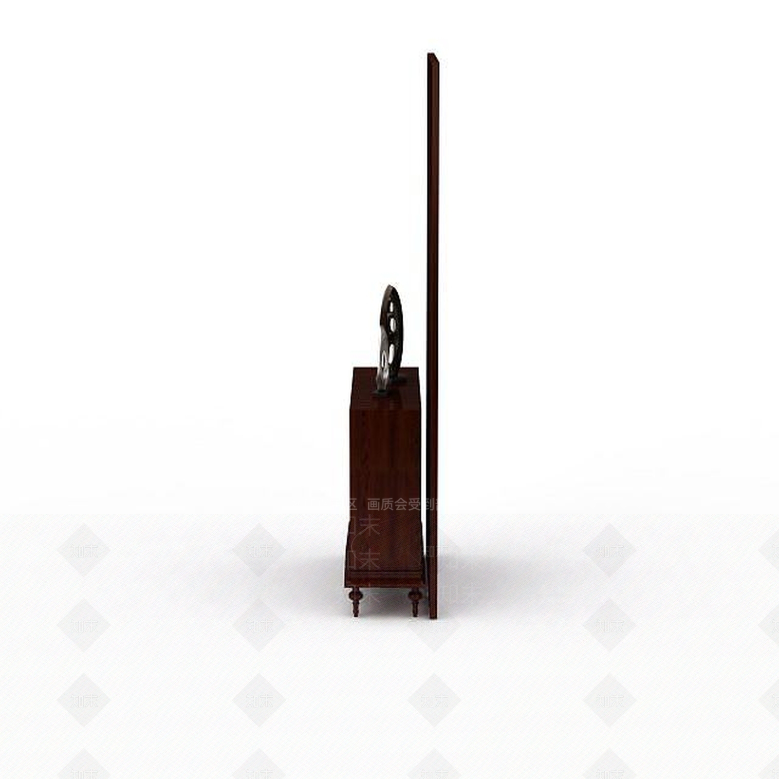 中式镂空隔断3D模型下载【ID:1198209700】