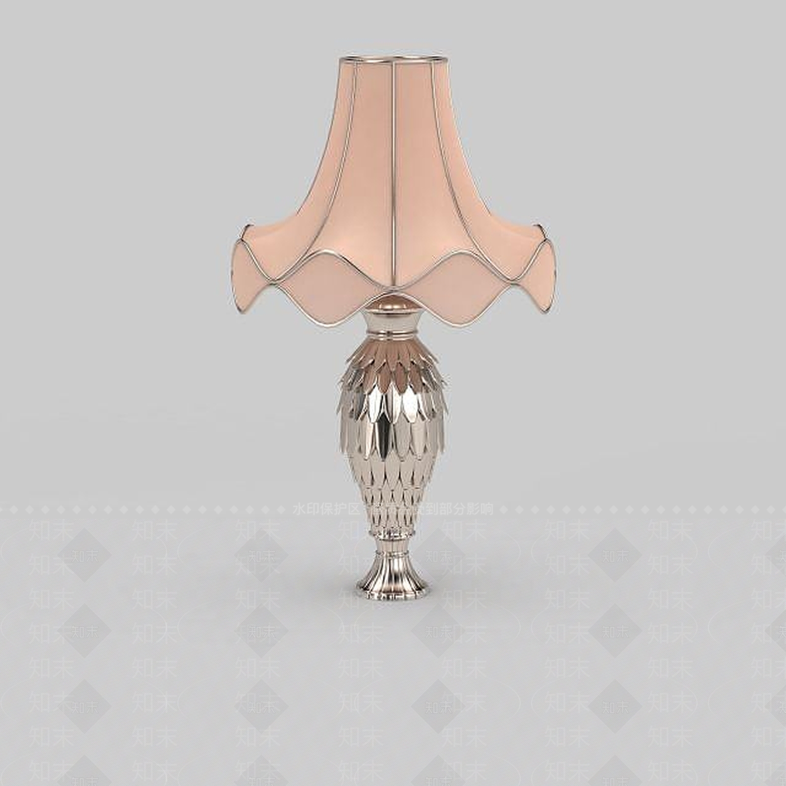 欧式古典欧式简约台灯3D模型下载【ID:1198210165】