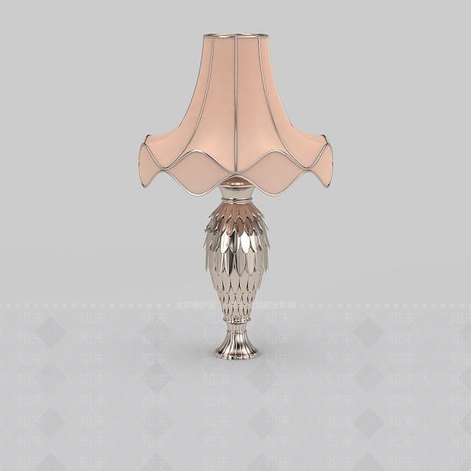 欧式古典欧式简约台灯3D模型下载【ID:1198210165】
