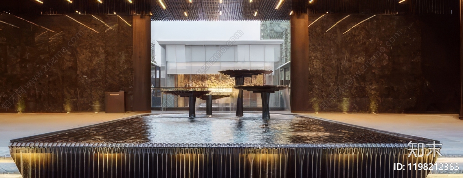 现代水景施工图下载【ID:1198212383】