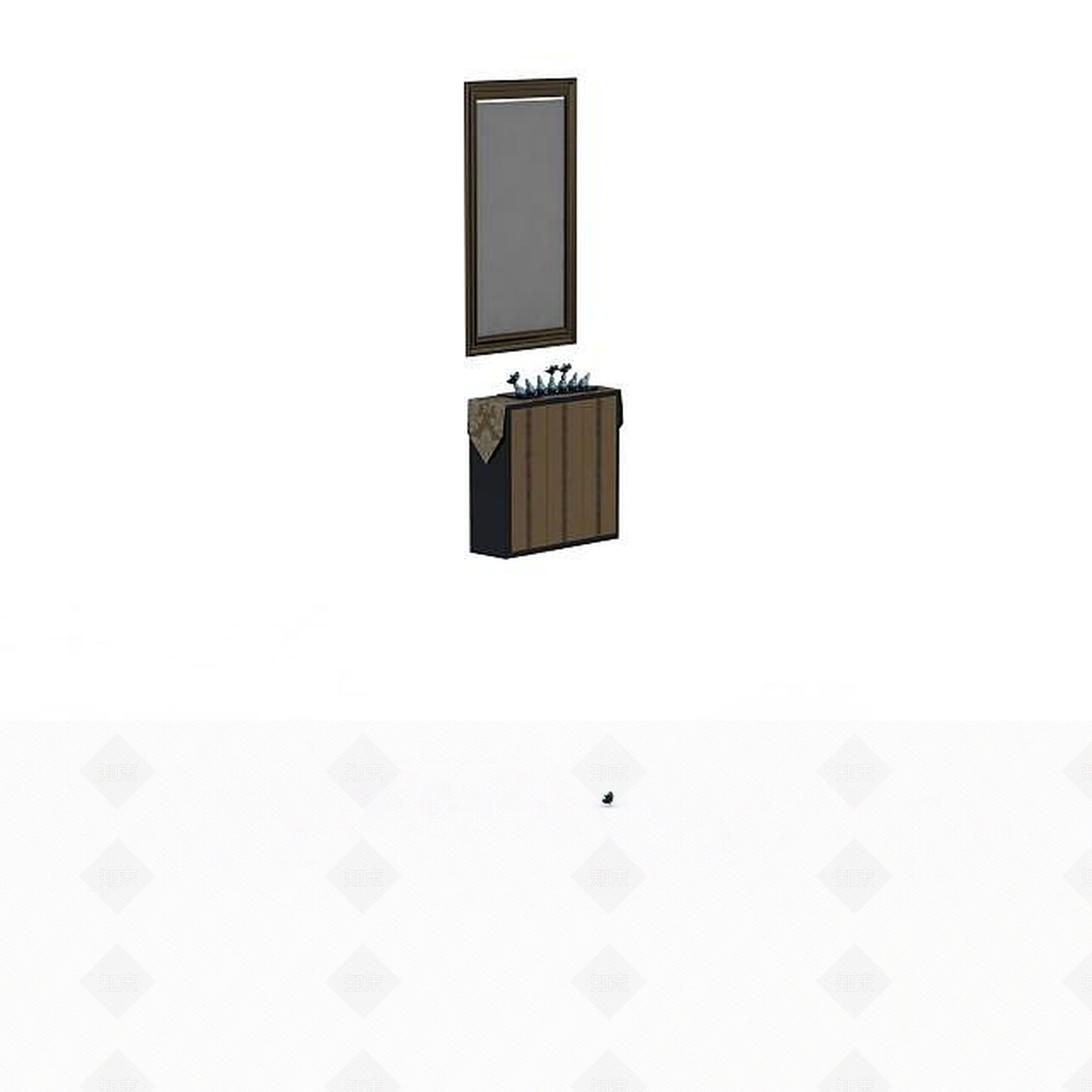 现代陈设品3D模型下载【ID:1198213145】