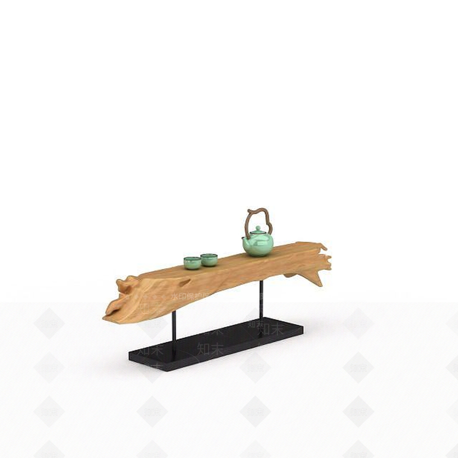 现代陈设品3D模型下载【ID:1198214842】