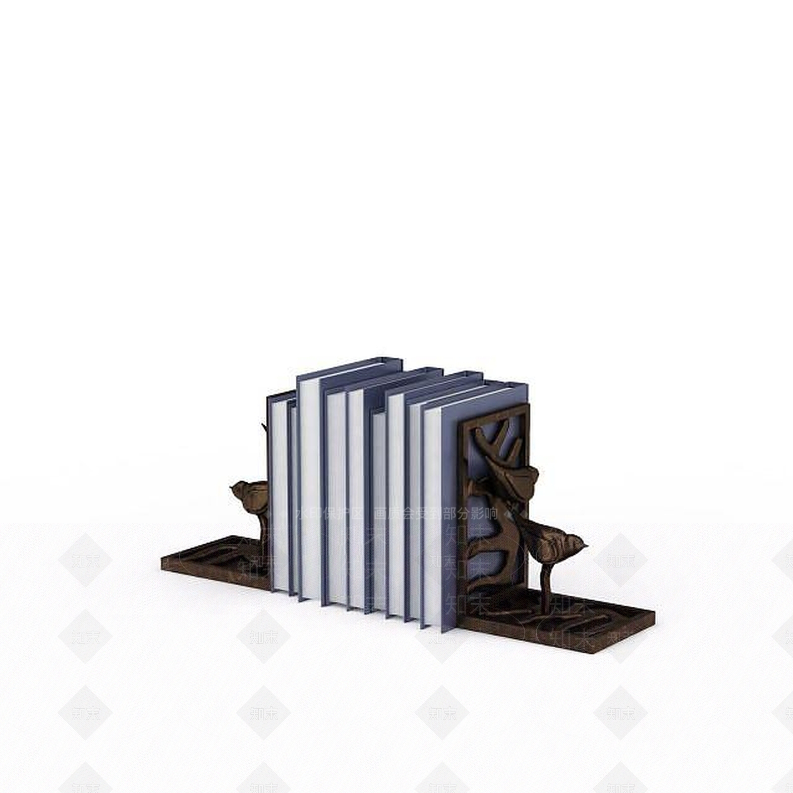 现代办公司陈设品3D模型下载【ID:1198215462】