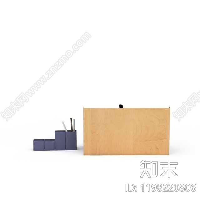 现代办公用品3D模型下载【ID:1198220806】