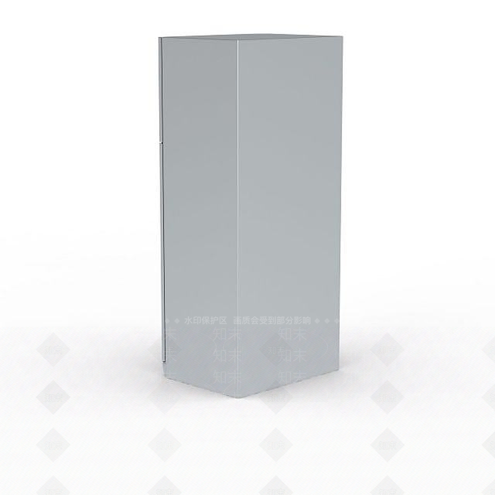 现代冰箱3D模型下载【ID:1198221153】