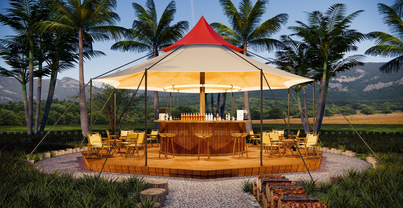 帐篷3D模型下载【ID:1198227207】