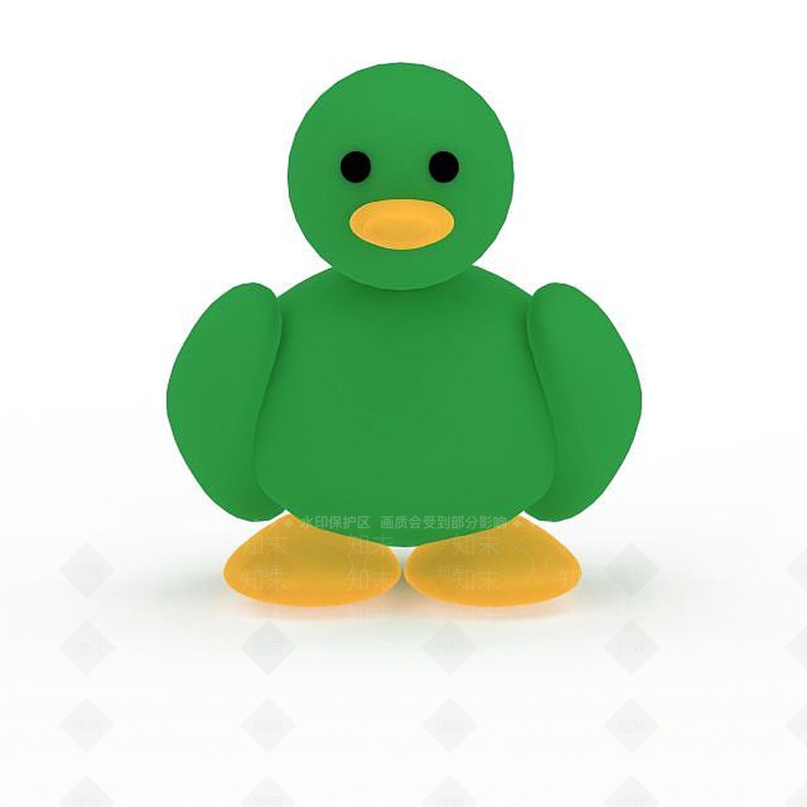 现代鸭子3D模型下载【ID:1198225650】
