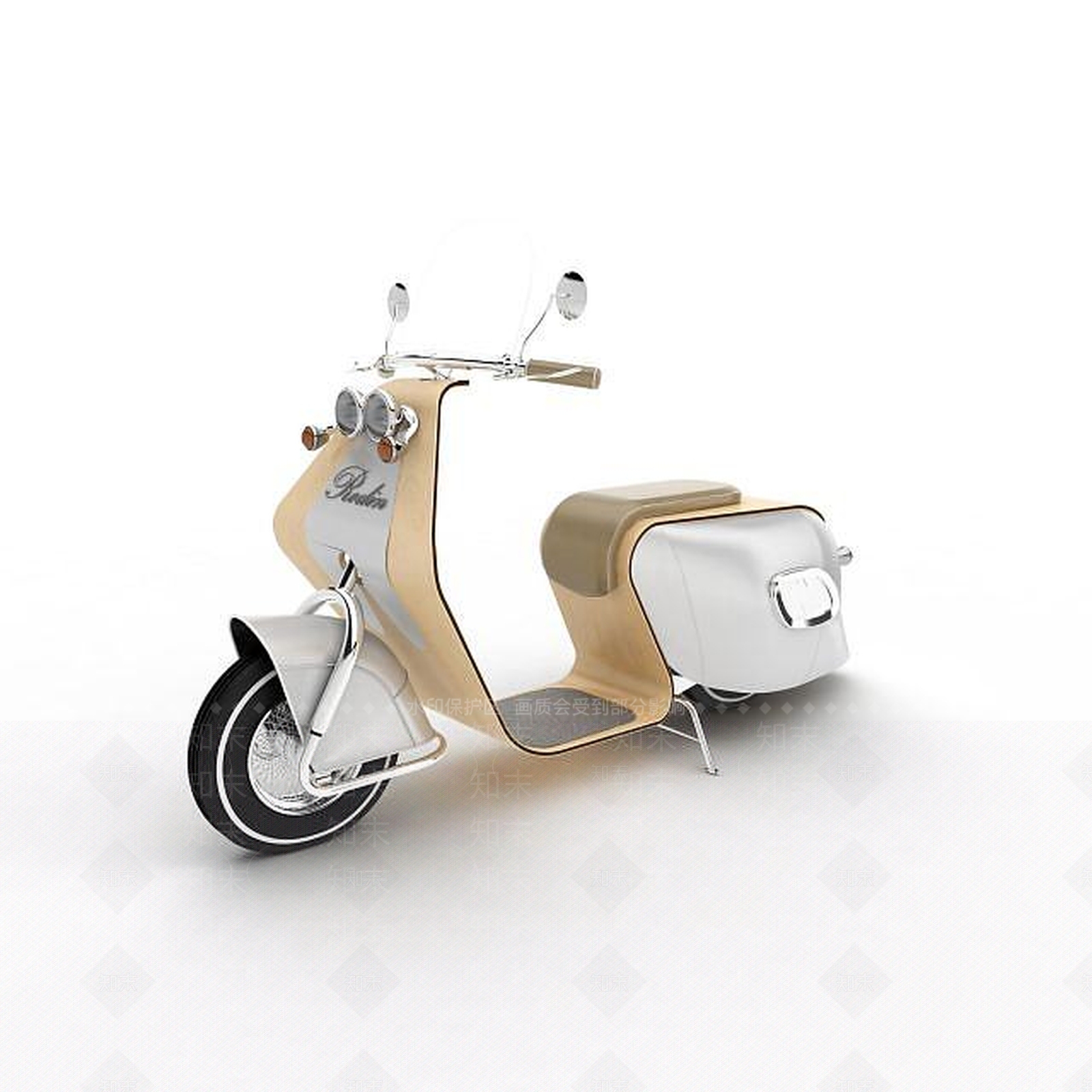 现代电动车3D模型下载【ID:1198226266】
