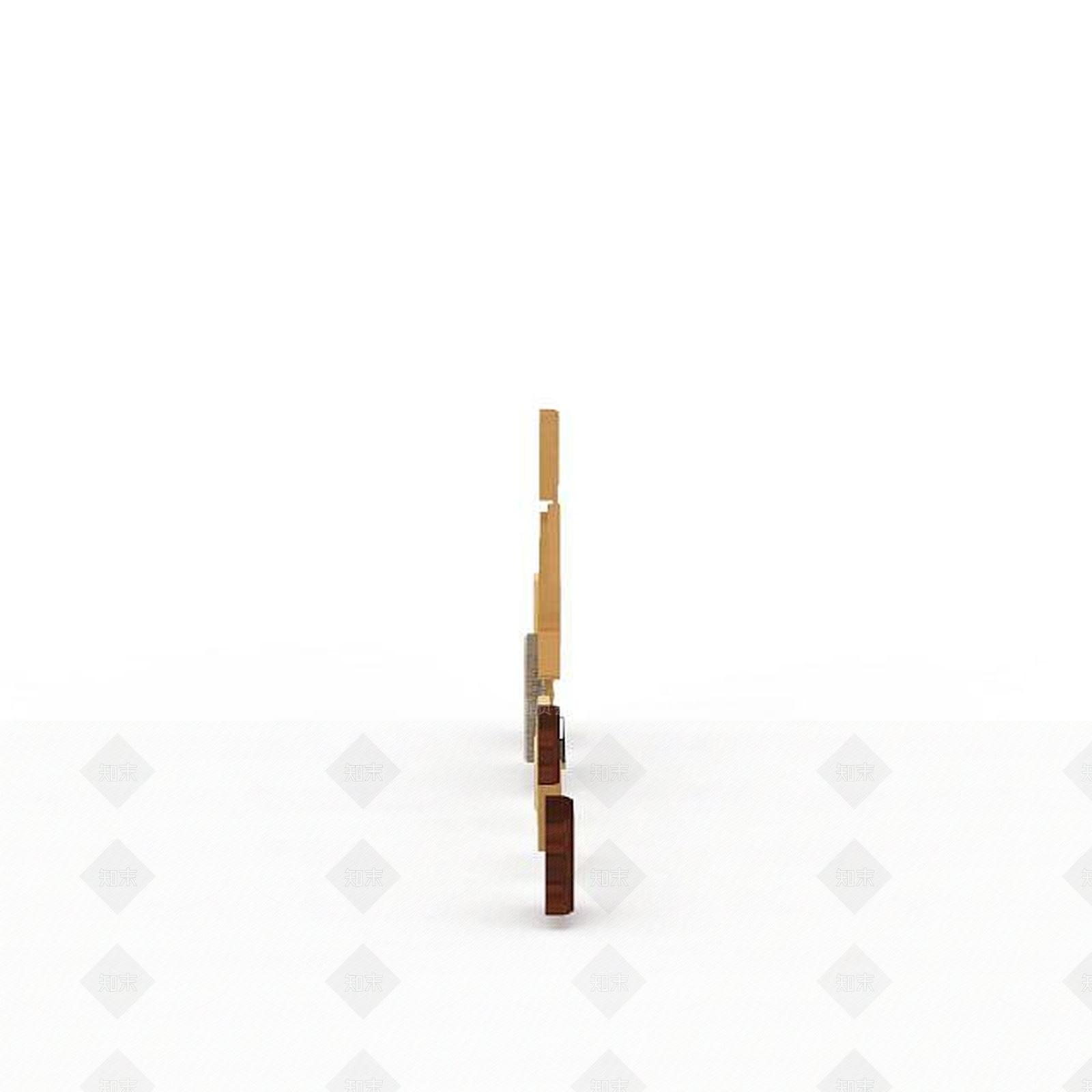 现代仿古窗素材3D模型下载【ID:1198389519】