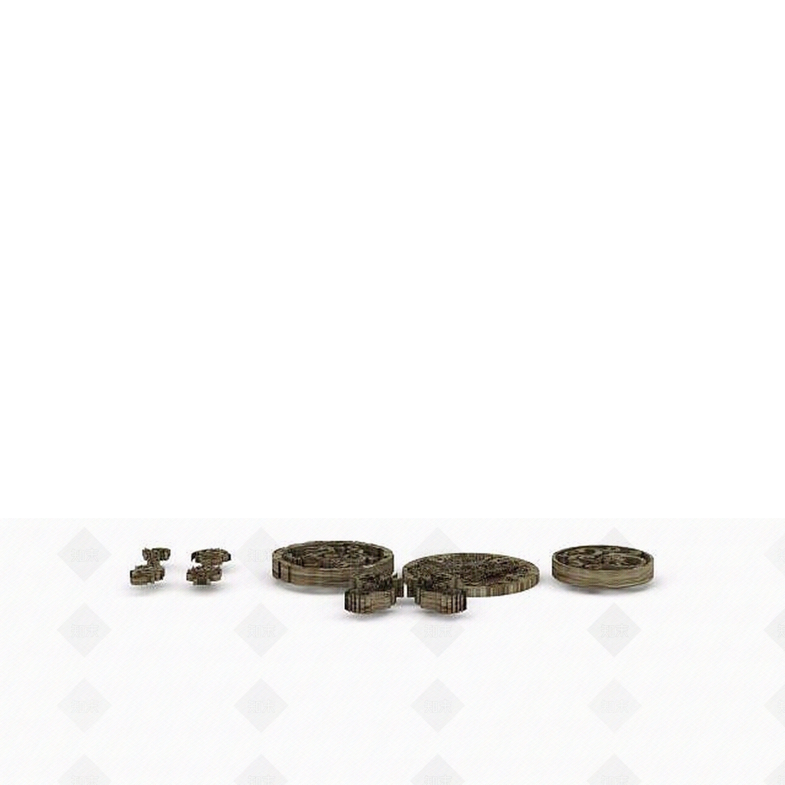 现代文物摆件3D模型下载【ID:1198231932】