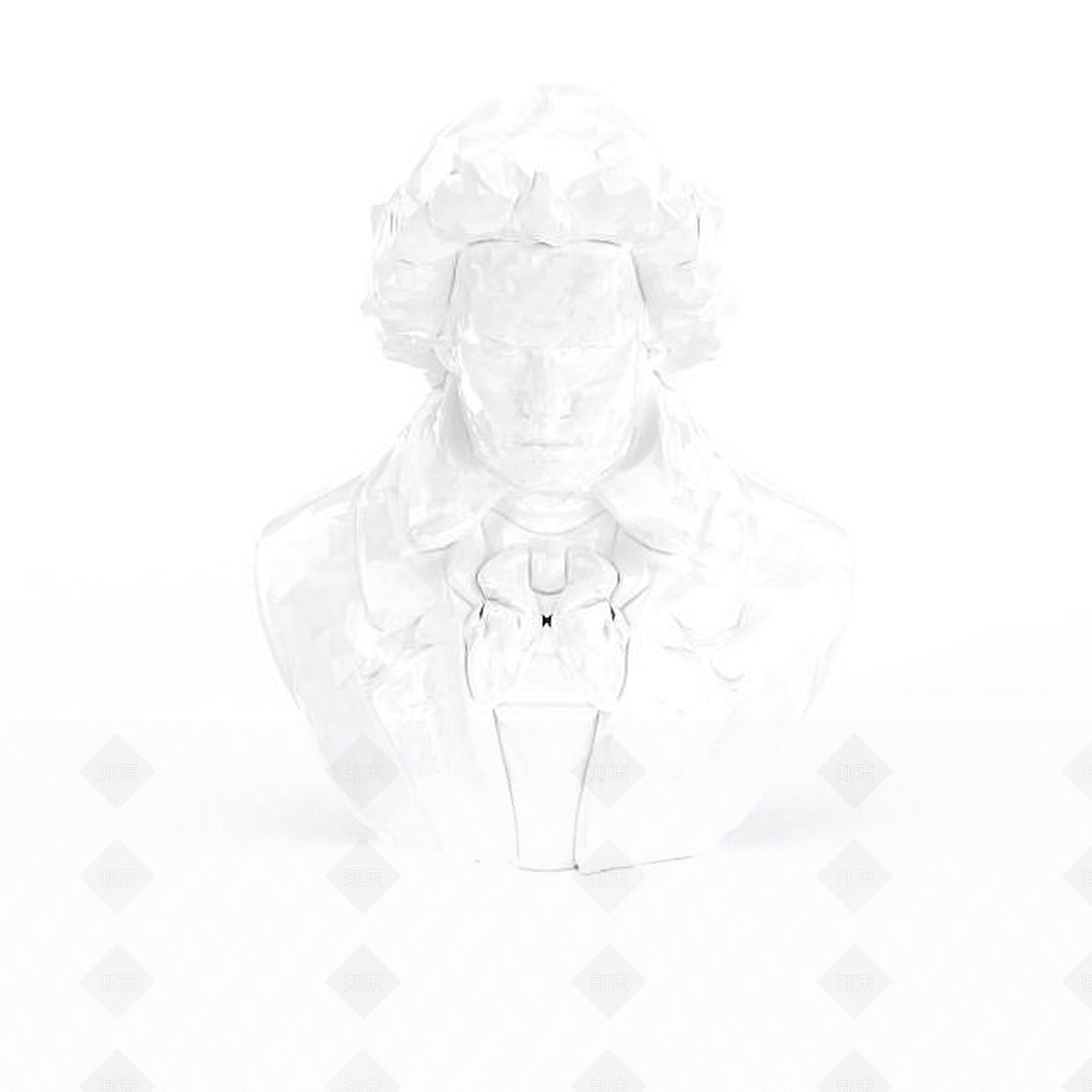 现代人物雕像3D模型下载【ID:1198233101】