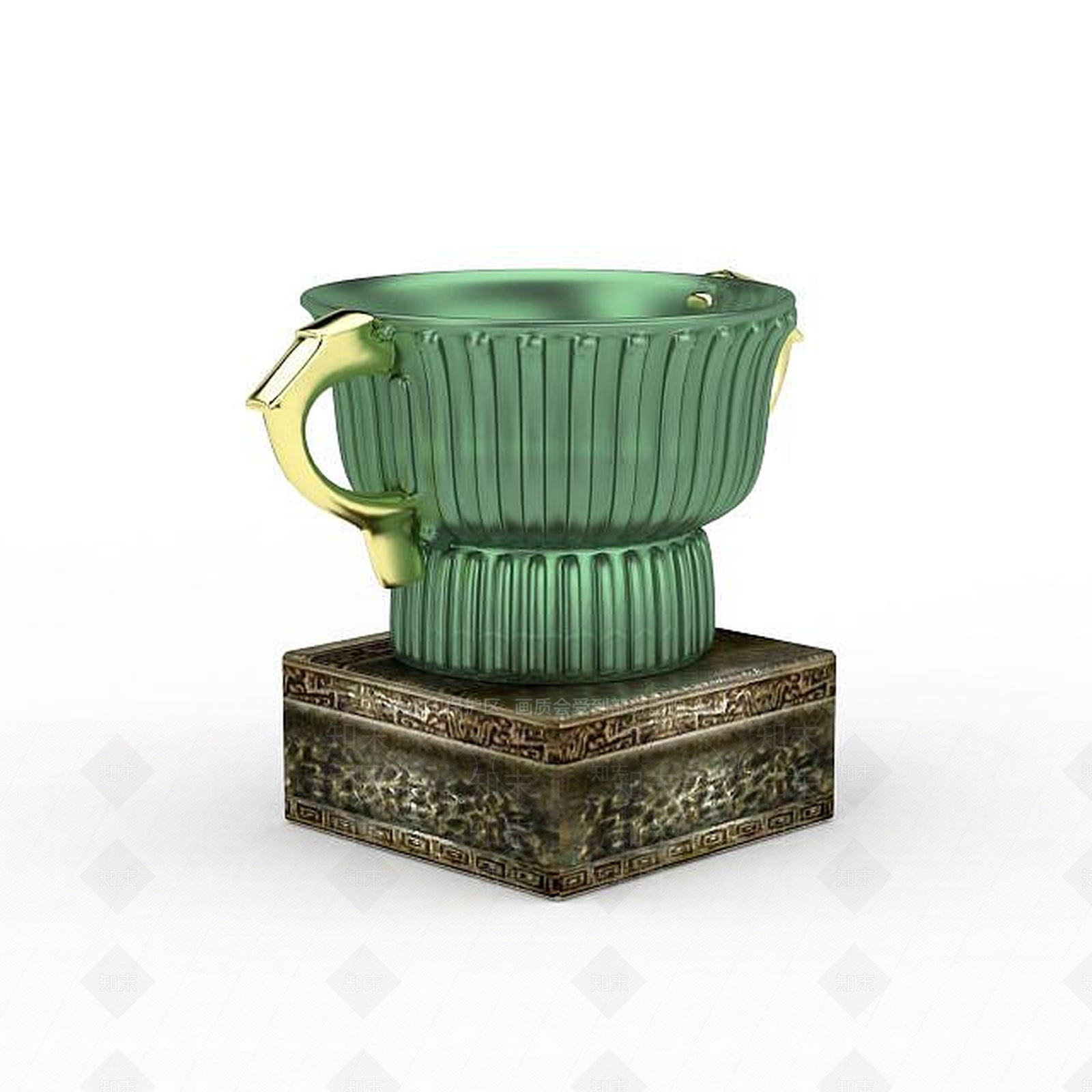 现代文物制品3D模型下载【ID:1198233105】