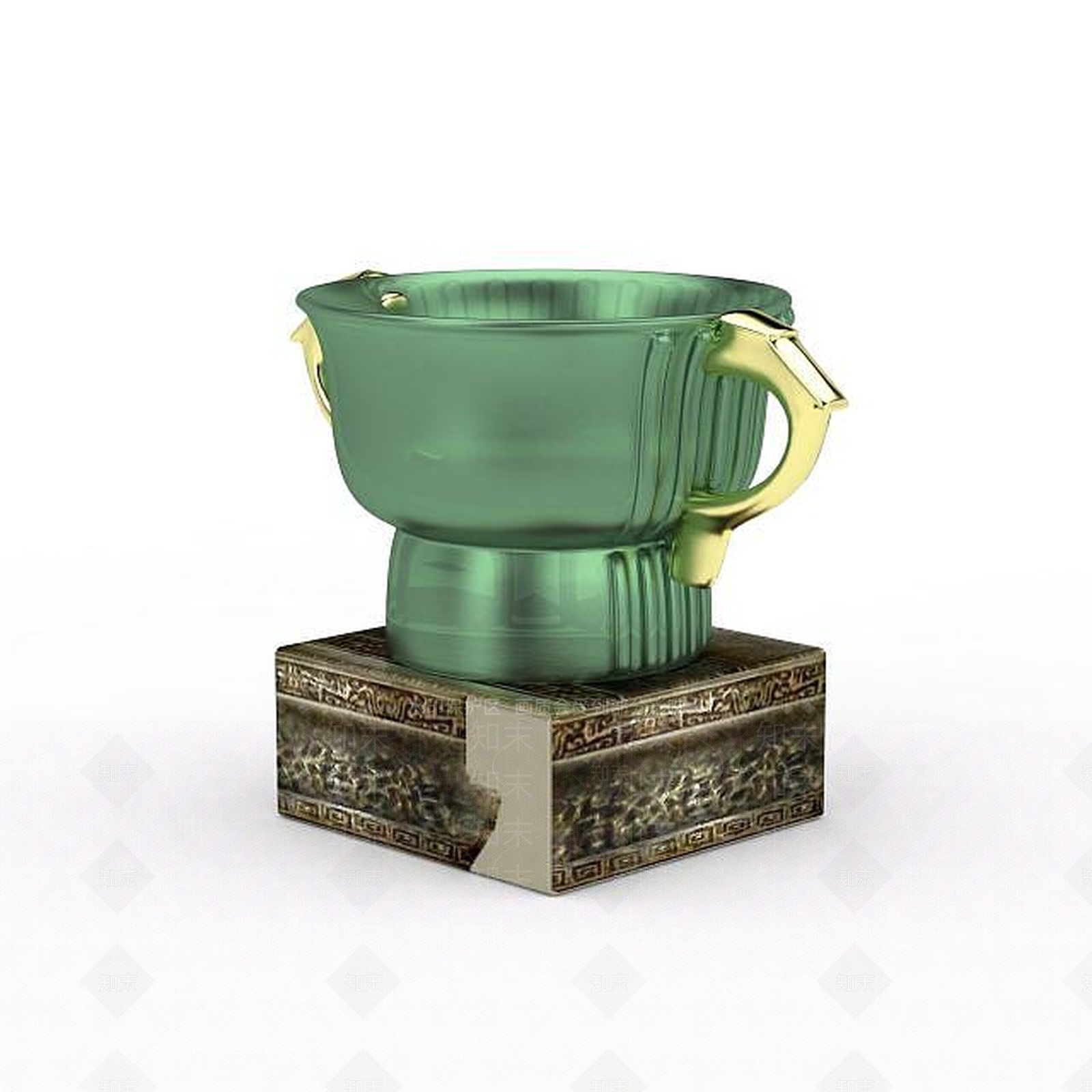 现代文物制品3D模型下载【ID:1198233105】