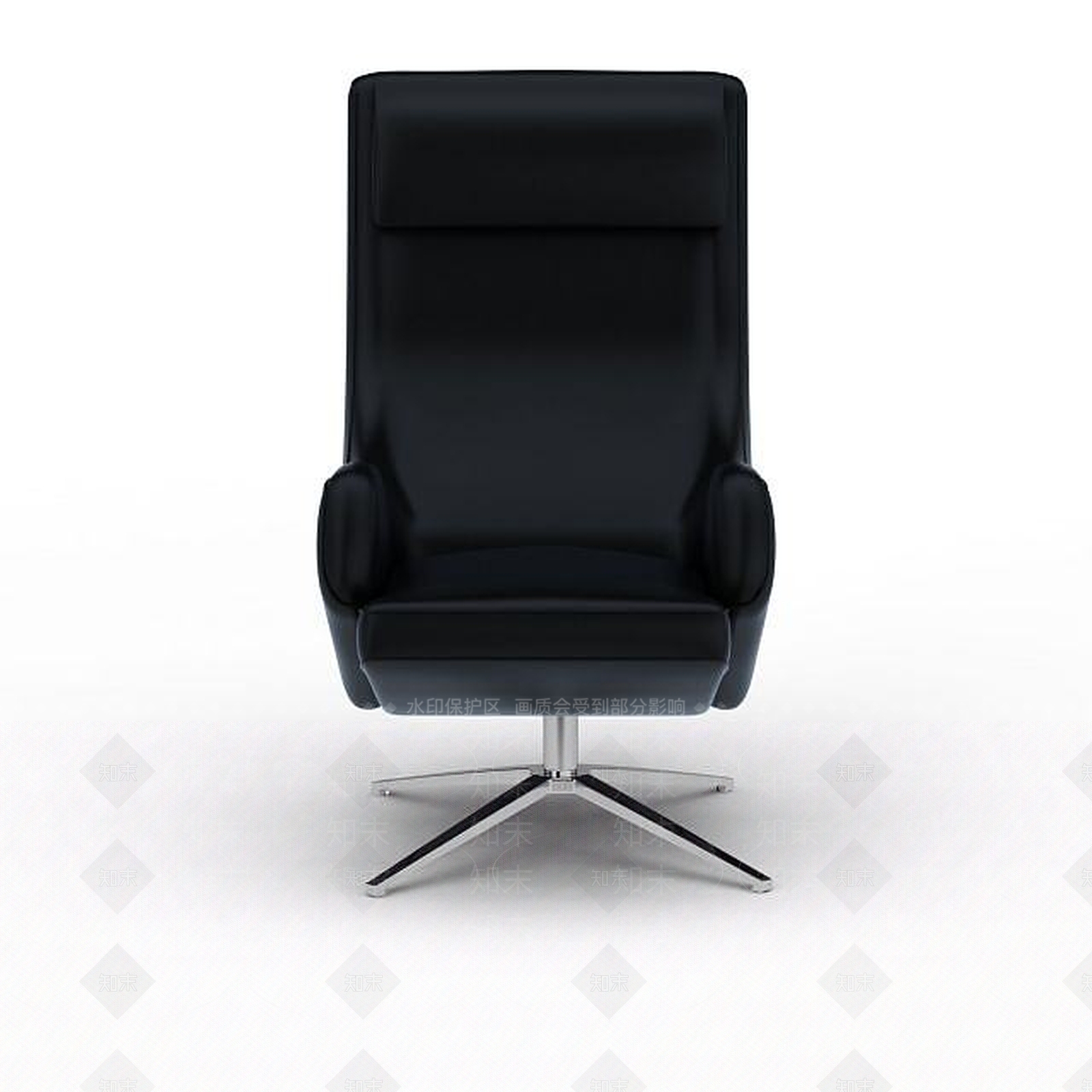 现代办公室座椅3D模型下载【ID:1198233953】