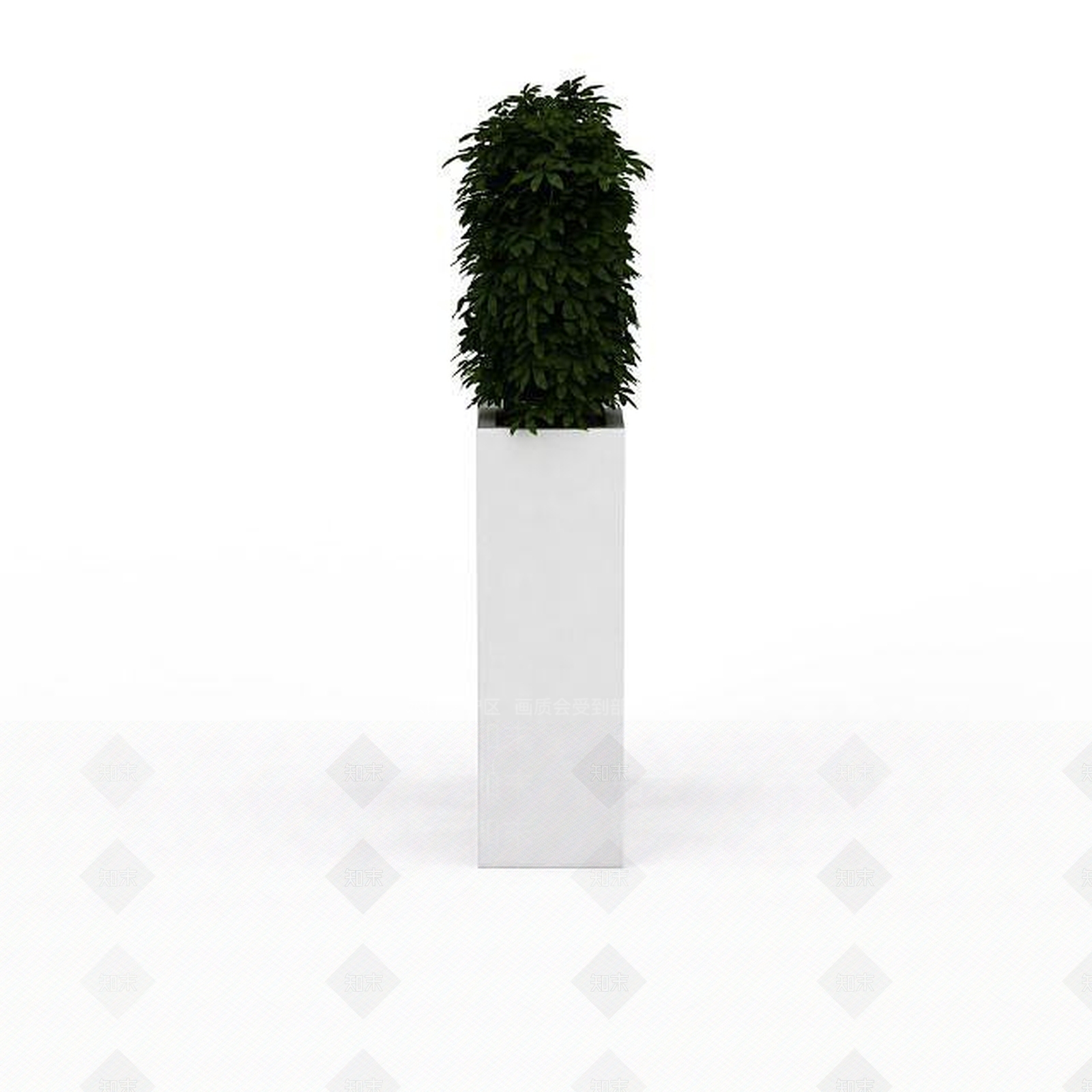 现代办公酒店植物3D模型下载【ID:1198235401】