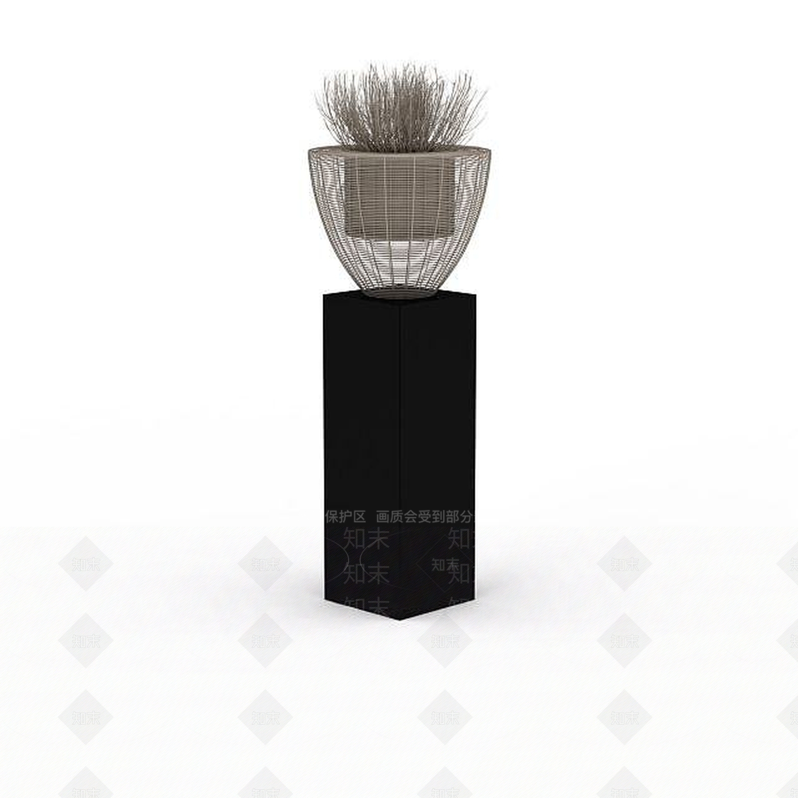 办公室装饰品3D模型下载【ID:1198235564】