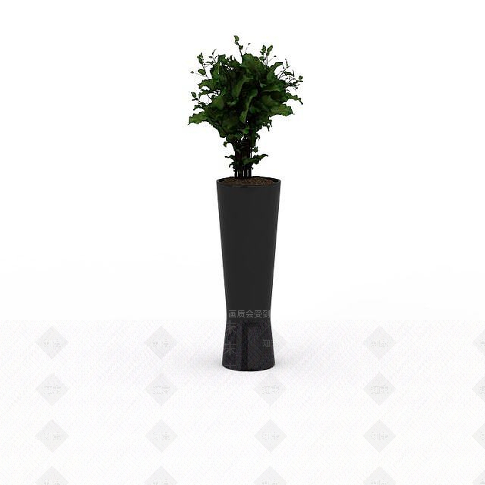 现代办公室绿植3D模型下载【ID:1198235661】