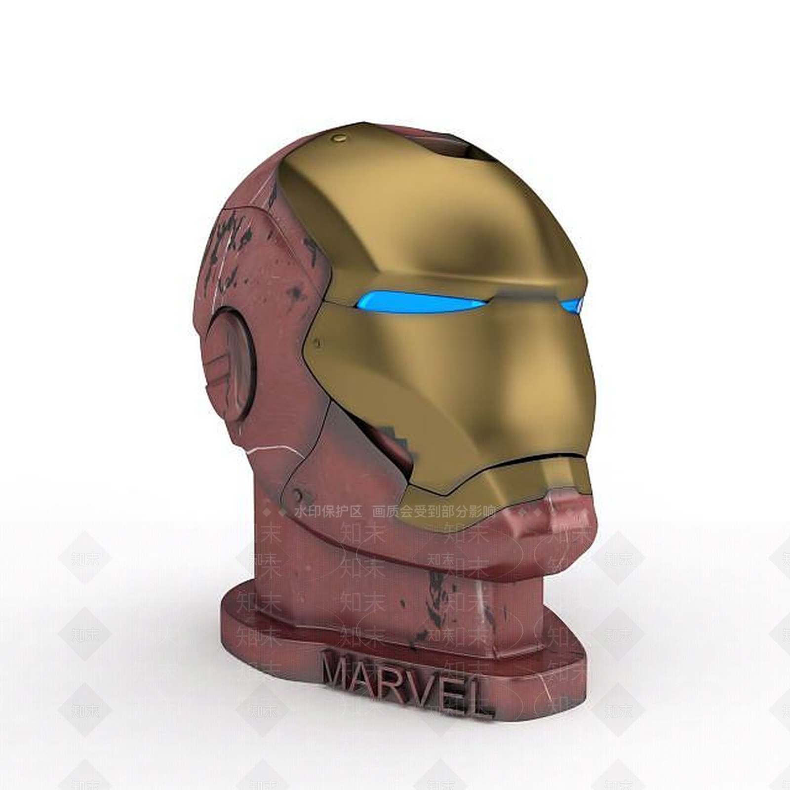 现代Marvel钢铁侠3D模型下载【ID:1198235925】