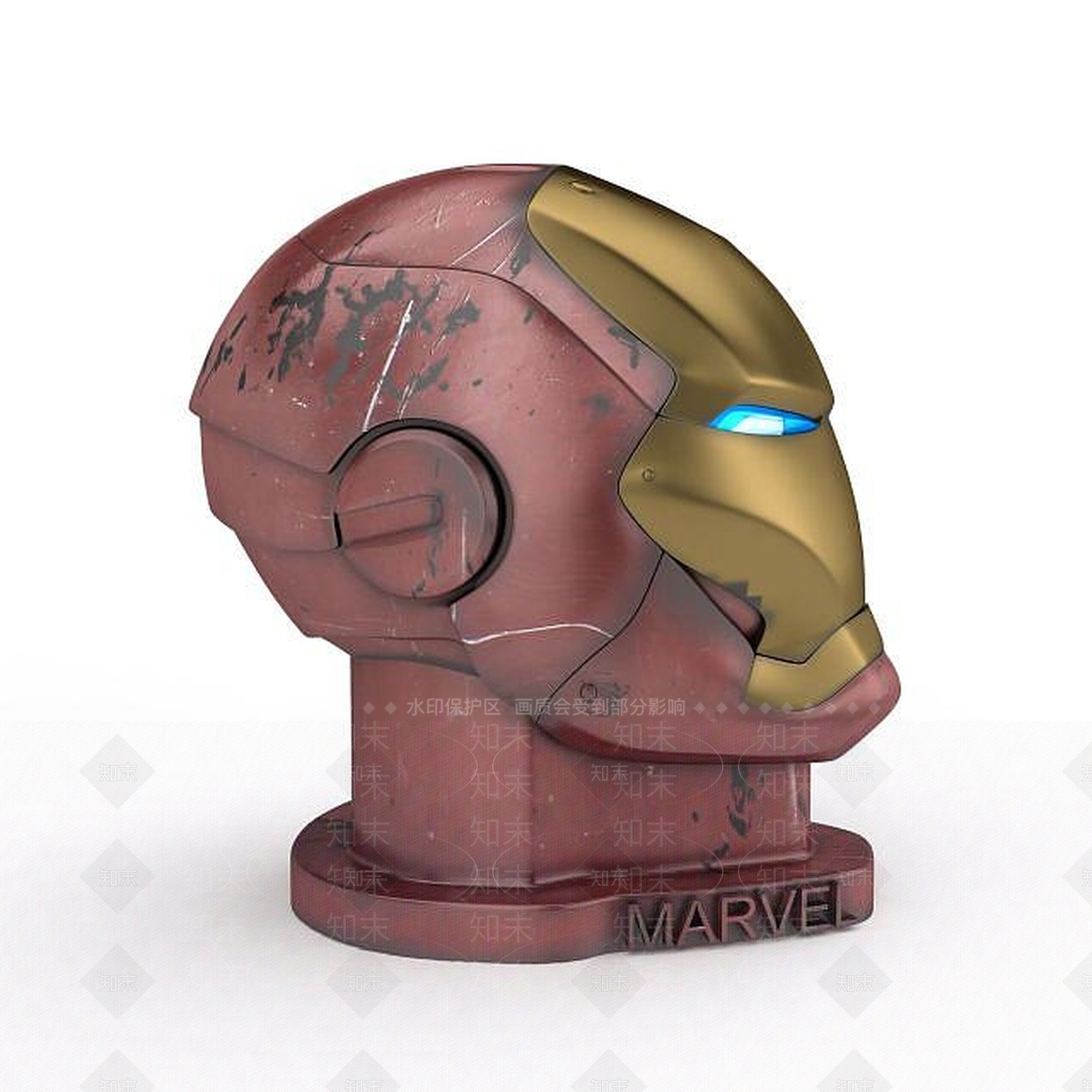 现代Marvel钢铁侠3D模型下载【ID:1198235925】