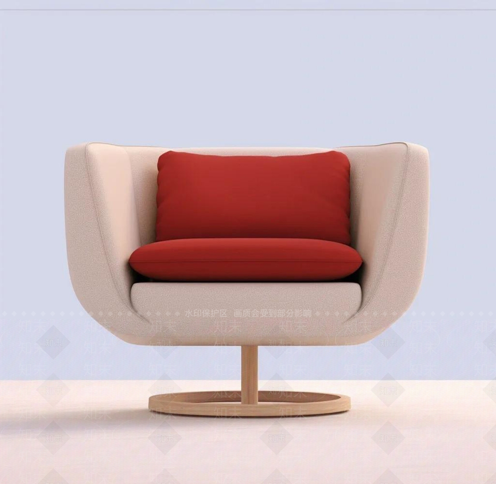 现代休闲椅3D模型下载【ID:1198240819】