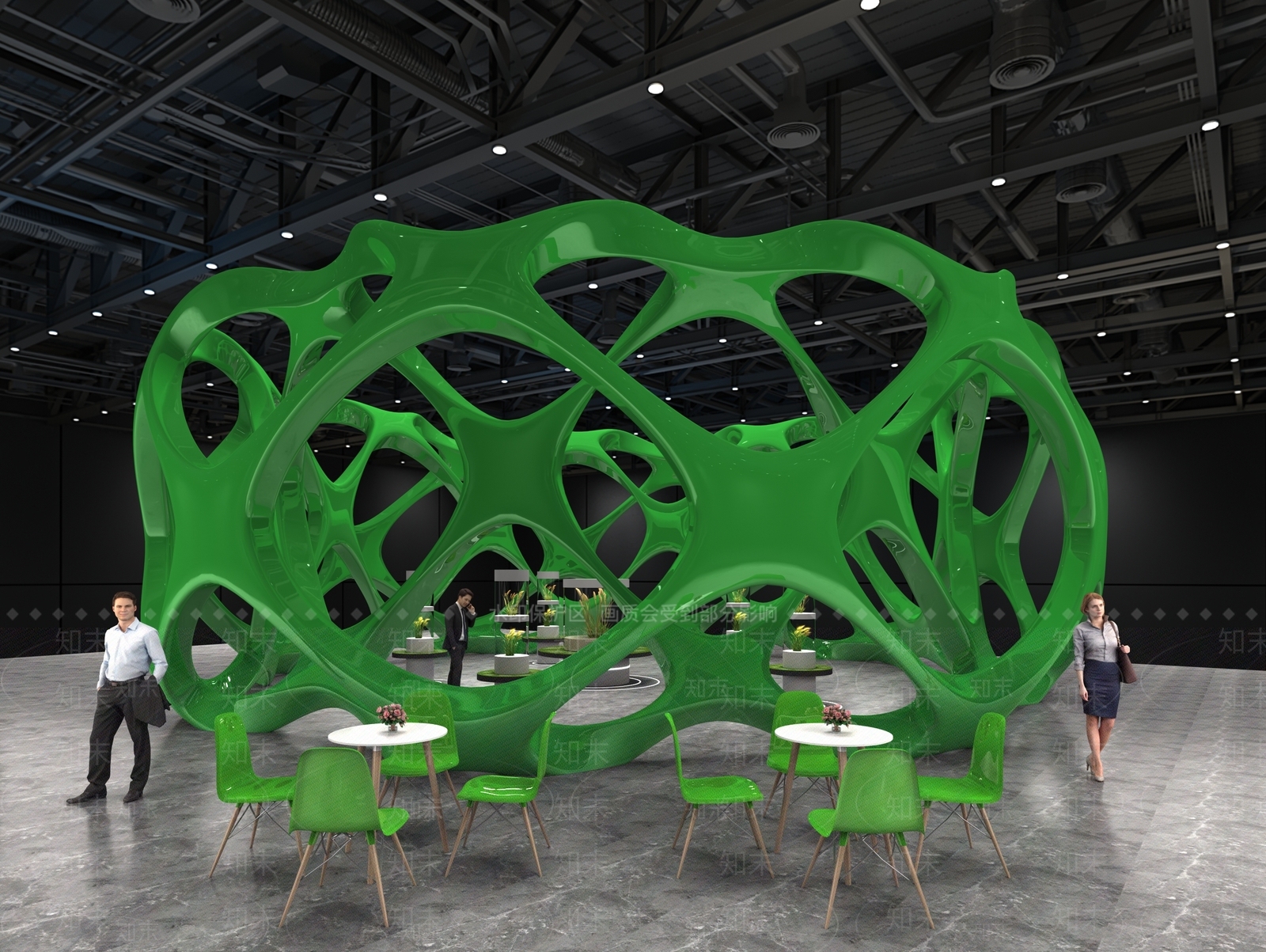 现代其他展厅3D模型下载【ID:1198241702】