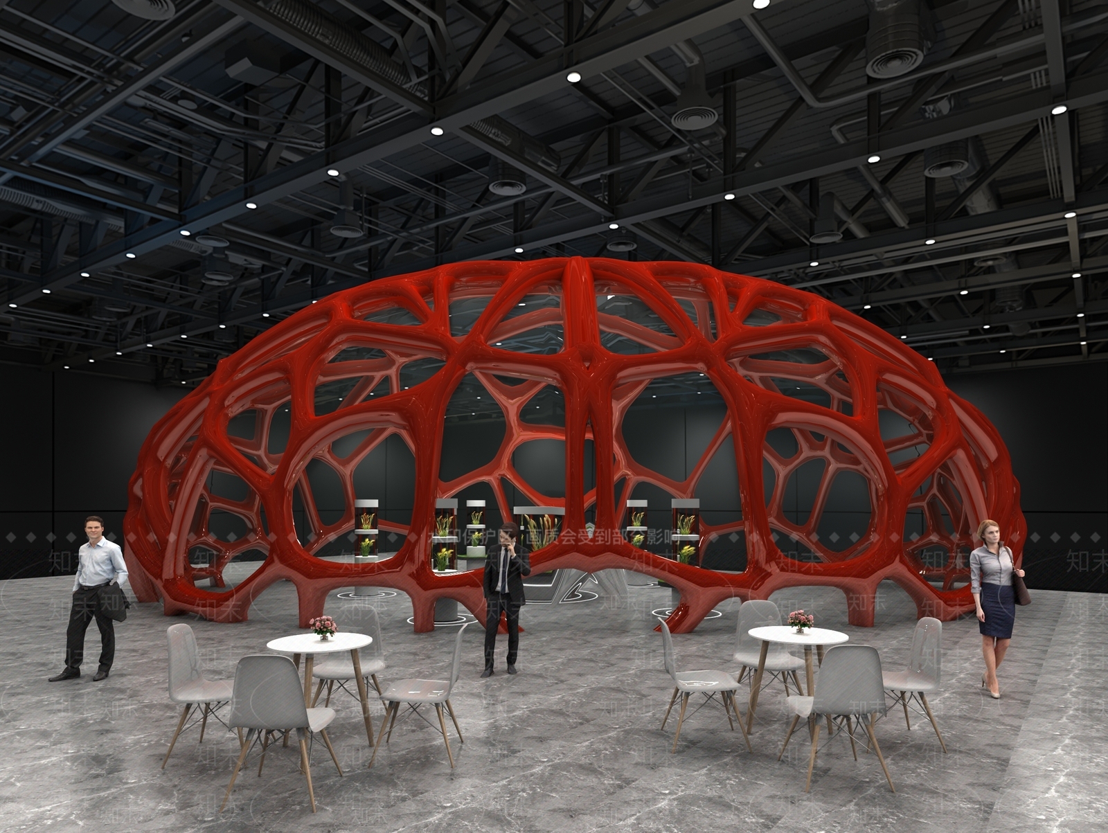 现代其他展厅3D模型下载【ID:1198242280】