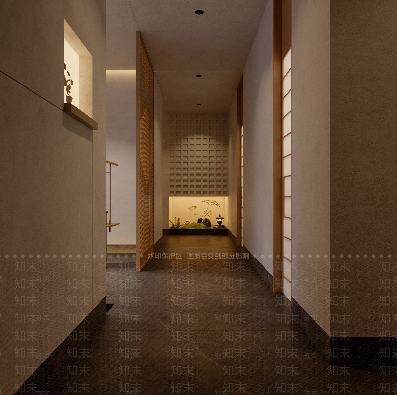 日式日料店3D模型下载【ID:1198244144】