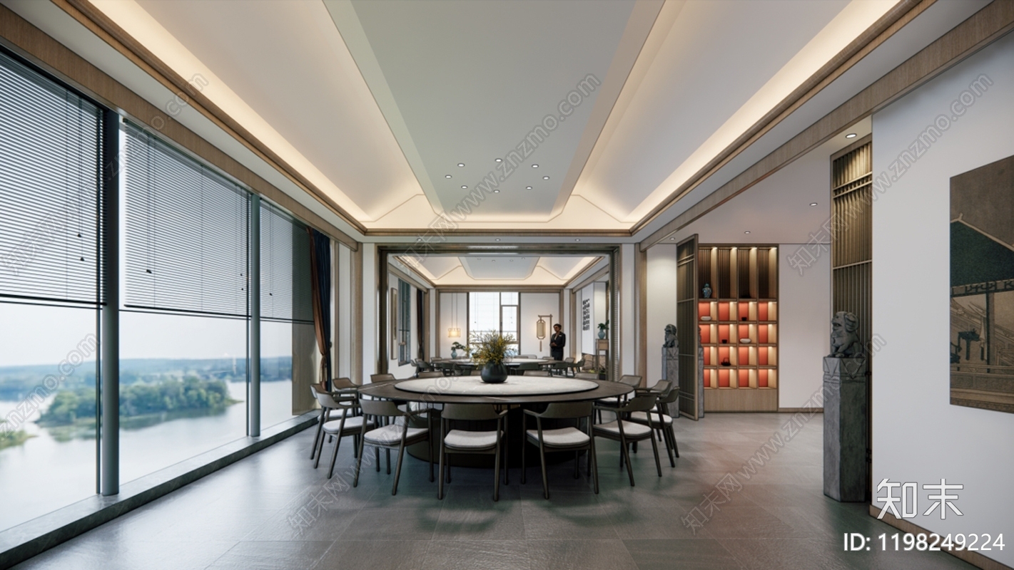 现代会所cad施工图下载【ID:1198249224】