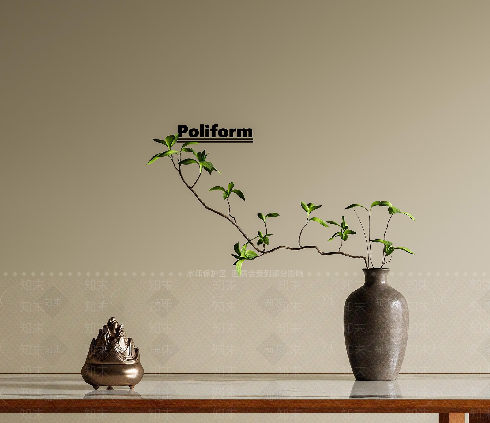 新中式中式摆件组合3D模型下载【ID:1198249516】