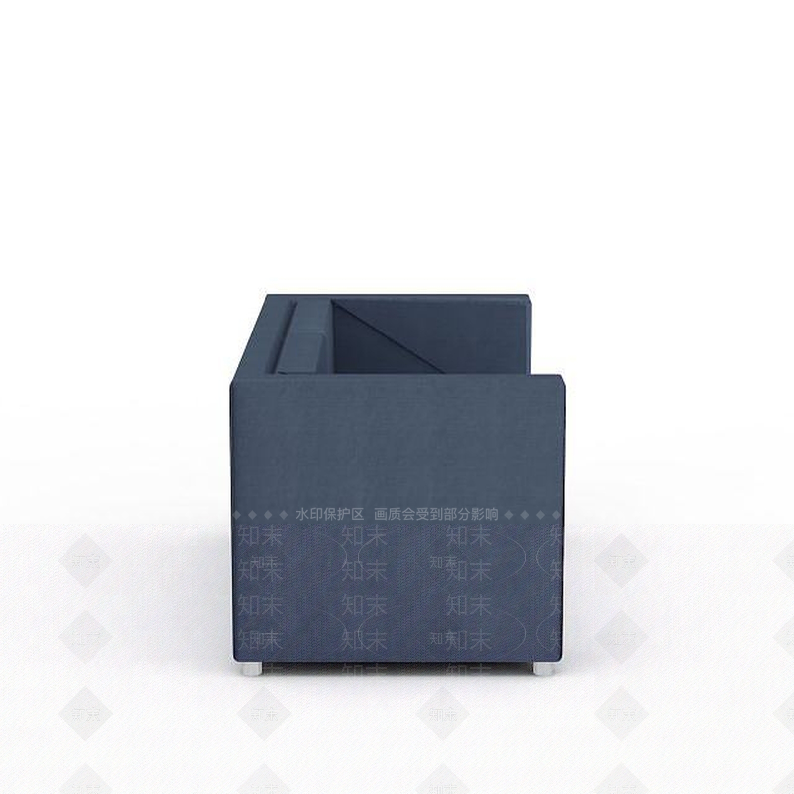 现代双人沙发3D模型下载【ID:1198252449】