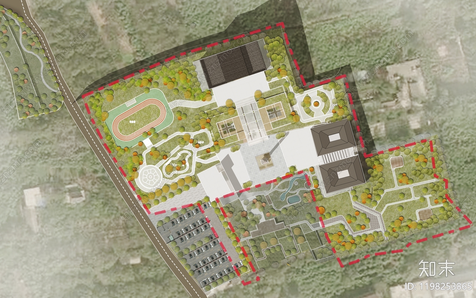 景观平面图施工图下载【ID:1198253865】