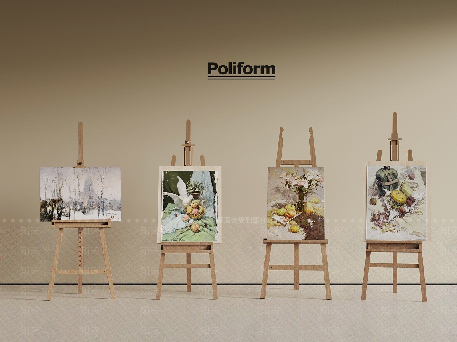 画具3D模型下载【ID:1198254429】