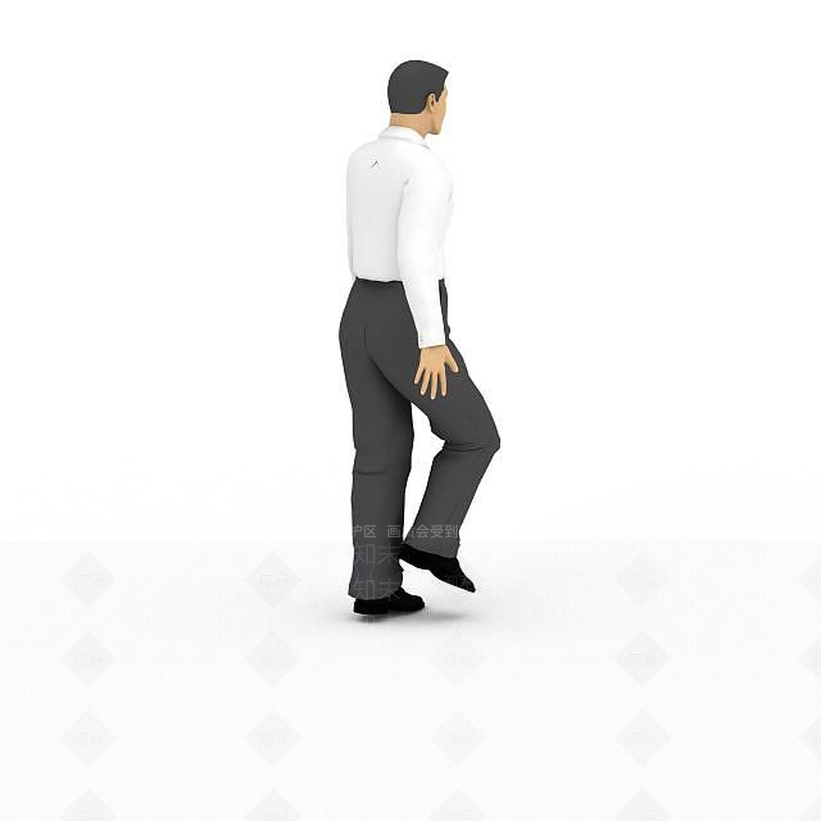 现代虚拟人物3D模型下载【ID:1199758731】