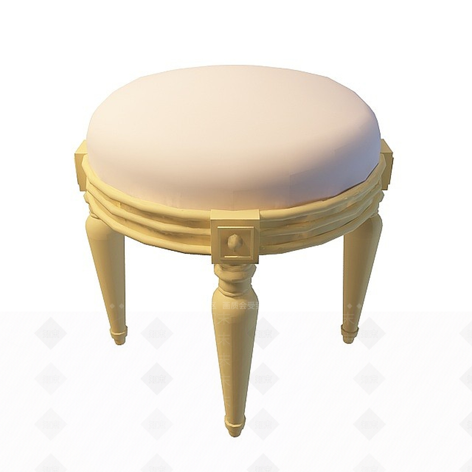 现代其他凳子3D模型下载【ID:1199856321】