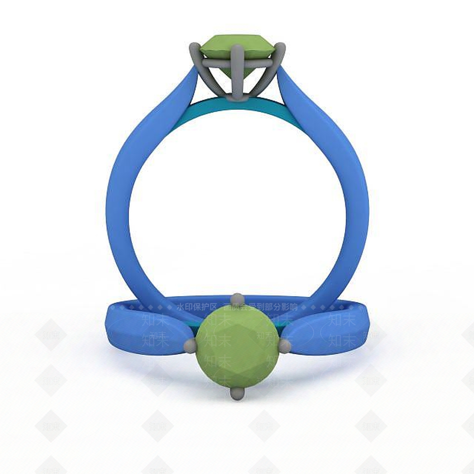 现代摆件组合3D模型下载【ID:1198256423】