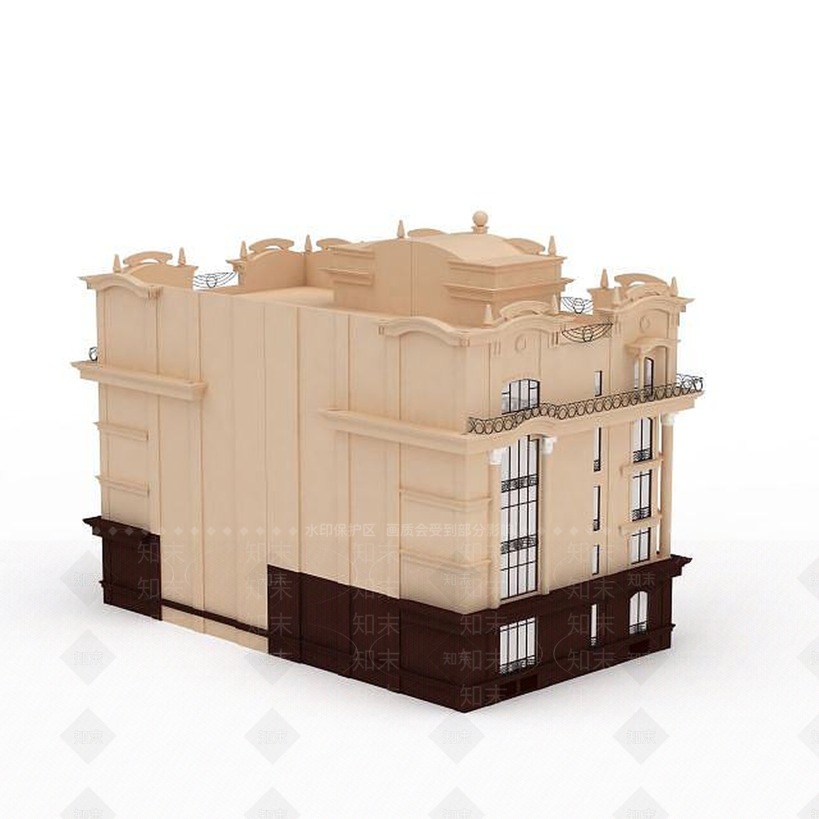 现代其他建筑外观3D模型下载【ID:1199777614】