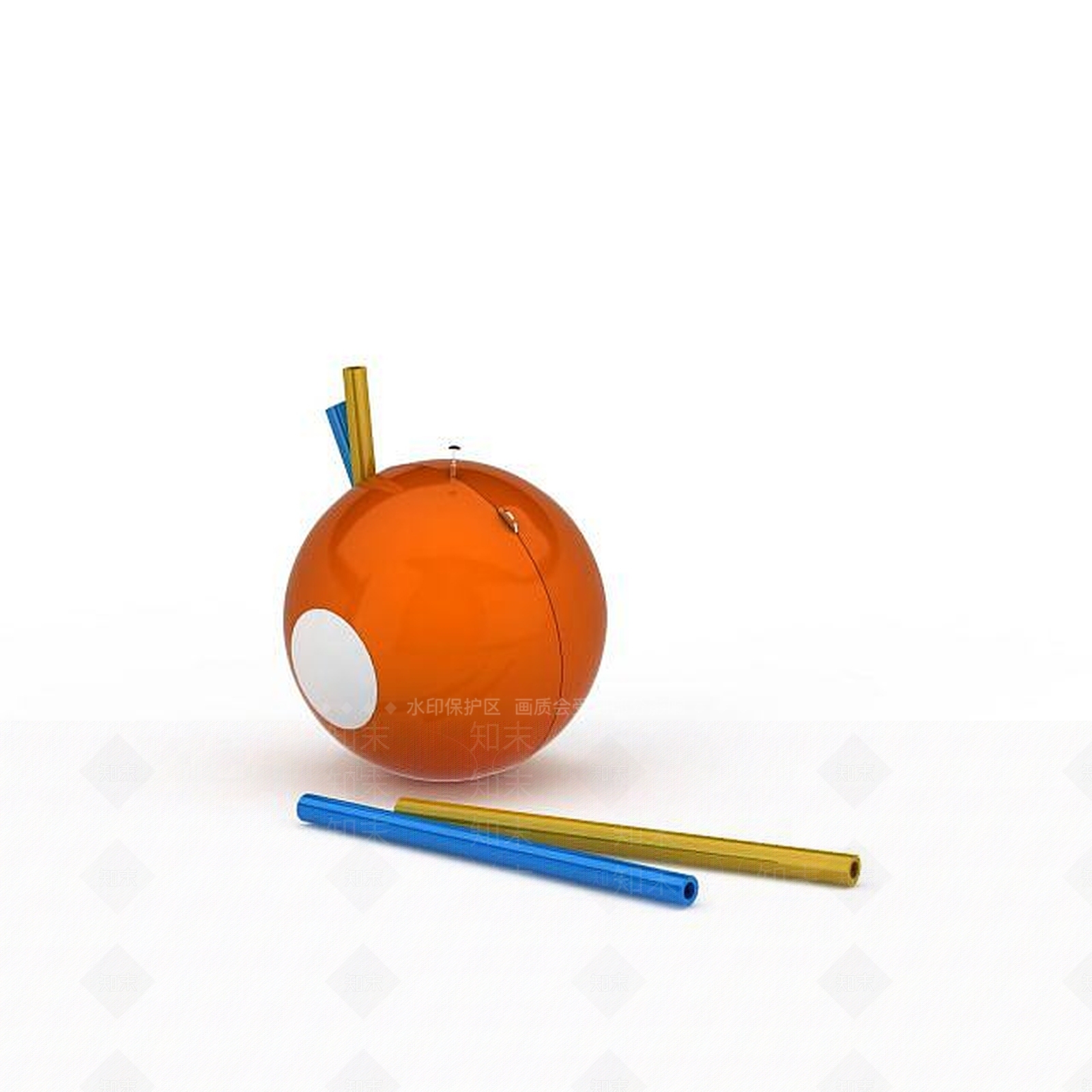 现代摆件组合3D模型下载【ID:1198257230】