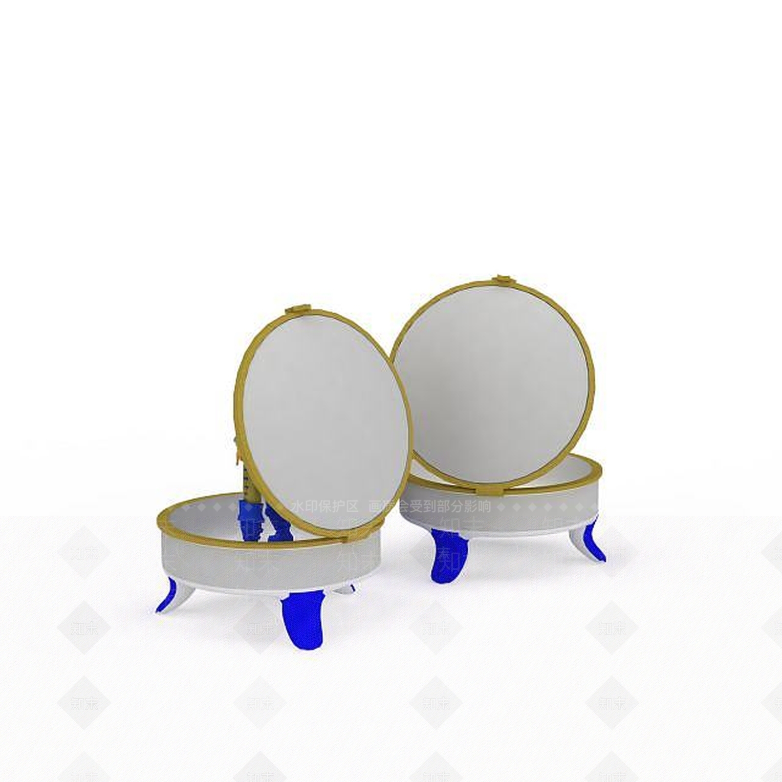 现代摆件组合3D模型下载【ID:1198257364】