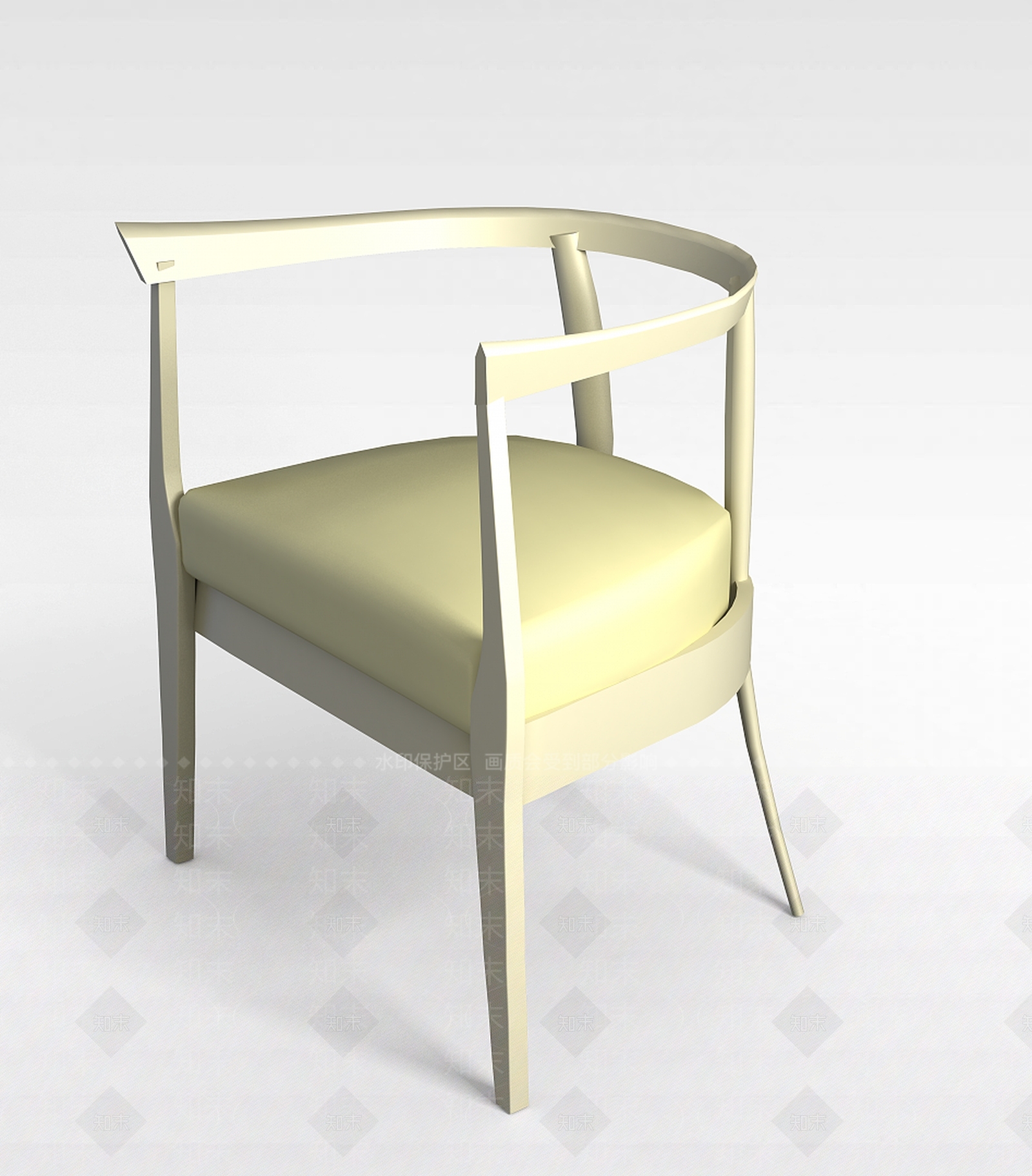 现代休闲椅3D模型下载【ID:1199763125】